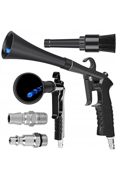 zola Pistol pneumatic curatare detailing, efect tornada, 6-8 bar, perie inclu...