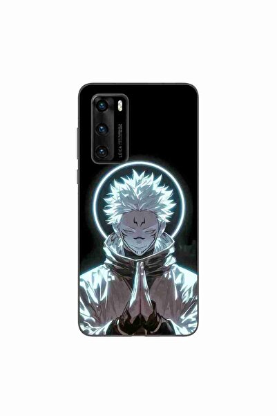 OEM Case compatible with Huawei P40 Silicone Gel Tpu Pattern Jujutsu Kaisen S...