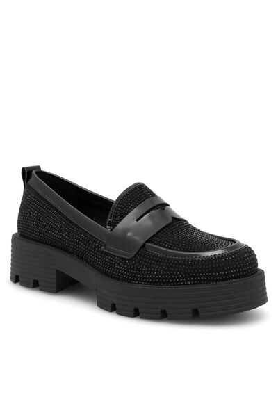 Jenny Fairy Mocasini de damă WS6119-15 Negru