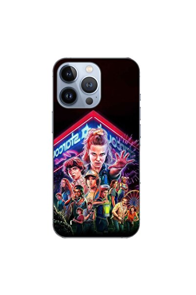 OEM Husa compatibila cu Apple iPhone 13 Pro Silicon Gel Tpu Model Stranger Th...