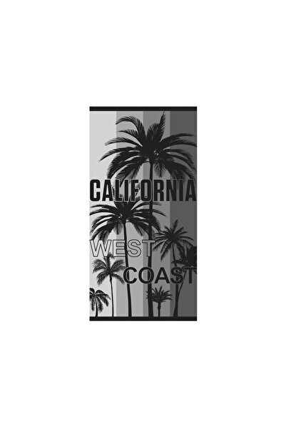 OEM Prosop Premium din Bumbac Gri Negru "California West Coast" Palmieri pent...