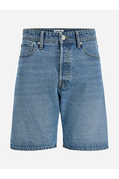 Jack & Jones شورت جينز فضفاض للرجال