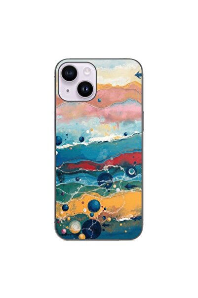 OEM Θήκη συμβατή με Apple iPhone 14 από σιλικόνη gel TPU με ζωγραφισμένο σχέδ...