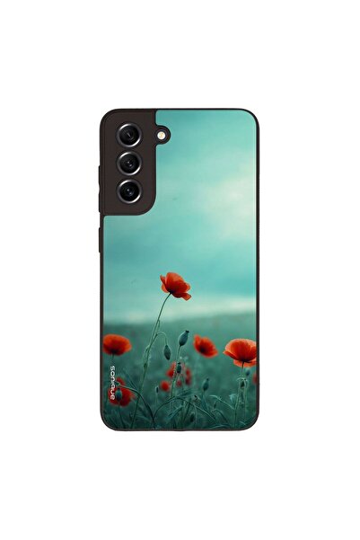 Sonique Θήκη Sunset in Eden Series για Samsung Galaxy S21 FE Scarlet Poppy
