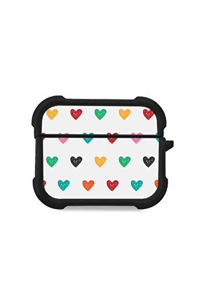 Sonique Θήκη Σιλικόνης Heart Series για AirPods Pro / Pro 2 Λευκό 02