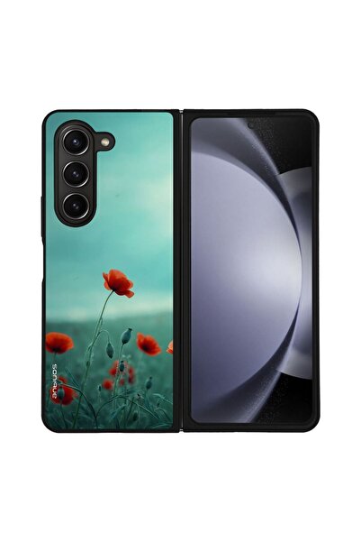 Sonique Θήκη Sunset in Eden Series για Samsung Galaxy Z Fold 5 Scarlet Poppy
