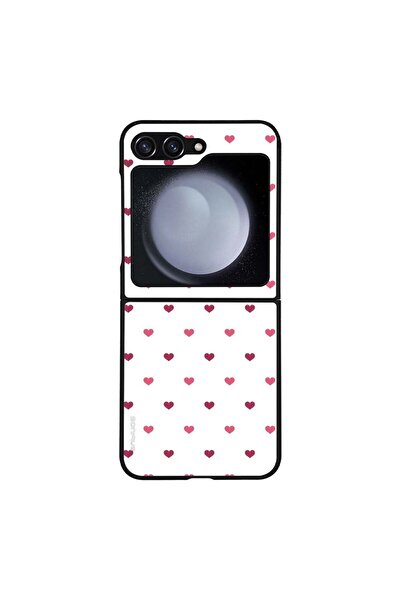 Sonique Θήκη Heart Series για Samsung Galaxy Z Flip 5 Λευκό 01