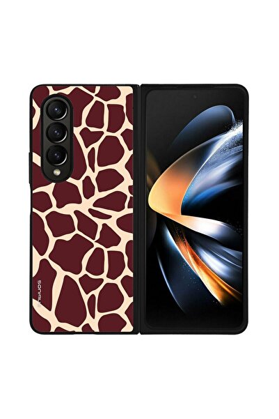 Sonique Θήκη Animal Print Series για Samsung Galaxy Z Fold 4 Giraffe 03