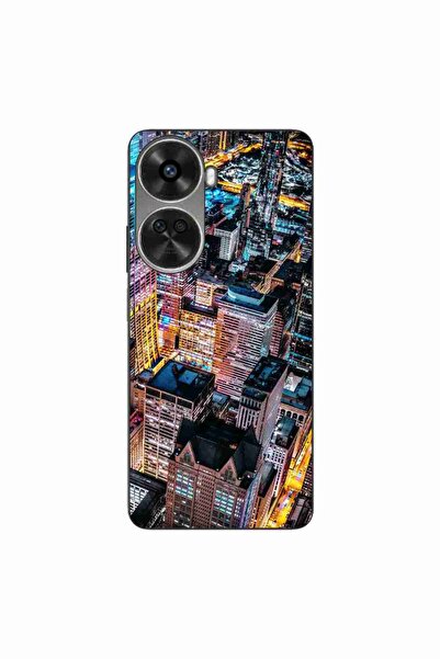 OEM Case compatible with Huawei Nova 12 SE Silicone Gel Tpu Model Night City
