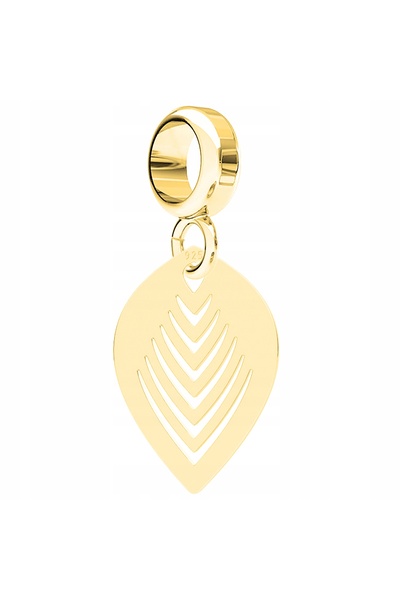 Larezo Pandantiv Tip Charm Pentru Bratari Modulare, Argint 925 Placat Cu Aur ...