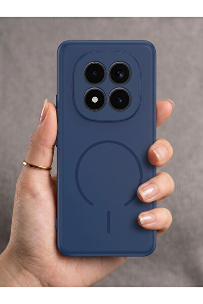 Rivor Redmi Note 15 Pro 5G Uyumlu Kılıf MagSafe Özellikli Lüks Soft Touch Has...