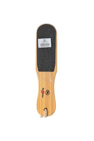 MAXDONA Wooden Foot File with Rough Surface, Foot Care Tool, Wooden Handle wi...