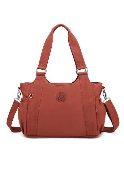 SMART BAGS Geantă de umăr pentru femei, din țesătură șifonată, impermeabilă, ...