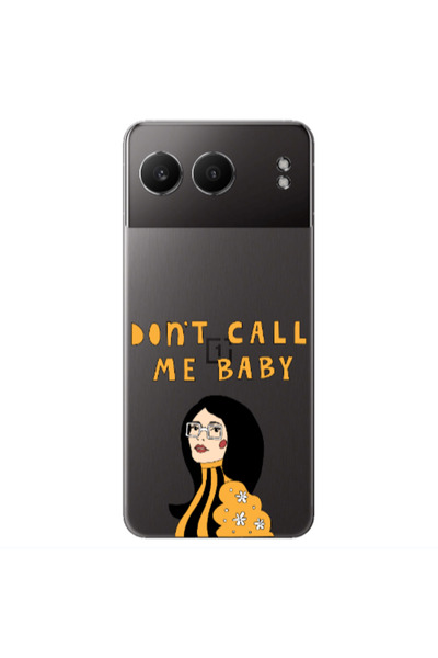 Other Oneplus Nord 4 Call me baby Transparent Silicone TPU Θήκη