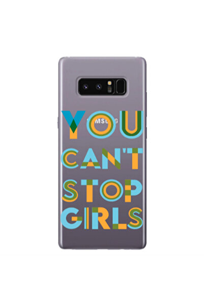 Other Samsung Note 8 You Cant Stop Girls Transparent Silicone TPU Θήκη