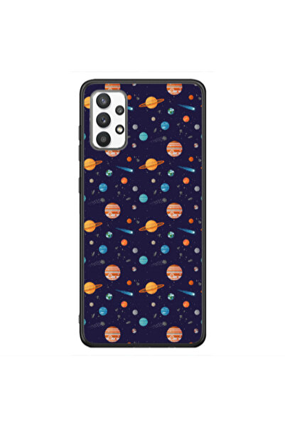 Other Samsung A32 4G Planets Black Glossy Θήκη