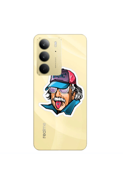Other Realme C 75 Einstein Transparent Silicone TPU Θήκη