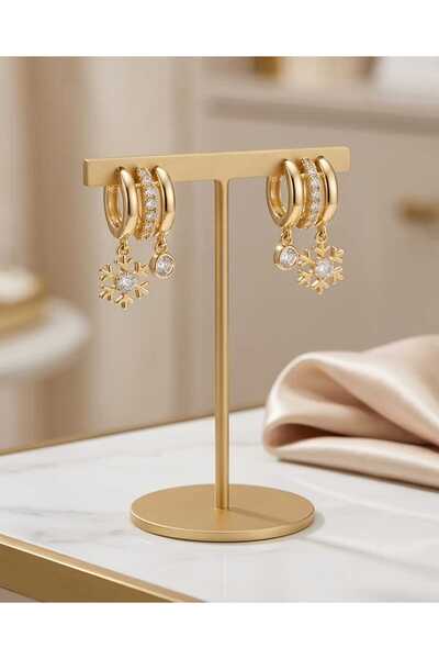 XUPING JEWELRY Sun Detail Hanging Earrings