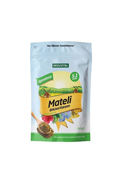 Aksu Vital Öğütülmüş Mateli Bitkisel Karışım 250 gr