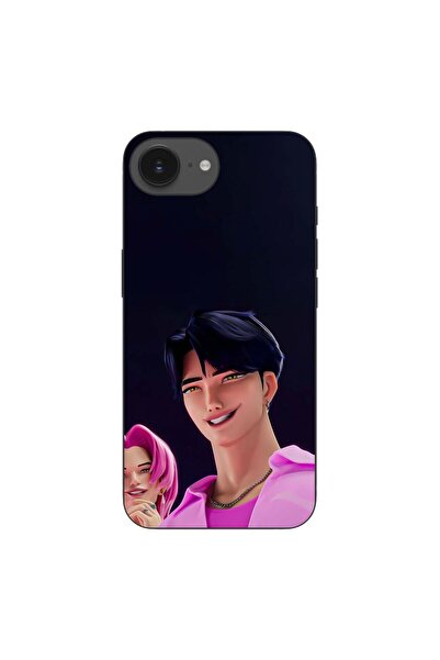 OEM Θήκη συμβατή με Apple iPhone 16e Σιλικόνης Gel TPU με σχέδιο KPop Demon H...