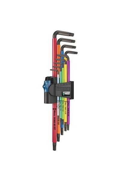 wera angle key set 967/9 TX XL Multicolour HF 1 - screwdriver