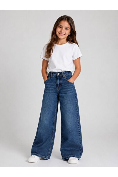 Tommiks Kids KIZ ÇOCUK BOL PAÇA KOT PANTOLON