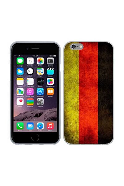 OEM Калъф, съвместим с Apple iPhone 6, iPhone 6S, силиконов гел TPU модел с г...