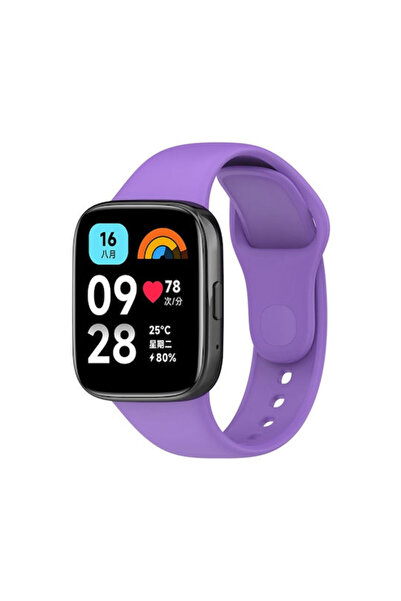 OEM Lite Watch 3 Λουράκι Active Σιλικόνης Μωβ (Redmi Watch 3)