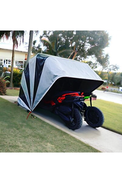 Kafkas Atv - 2 Motorluk Xxl Jumbo Model Uyumlu Motosiklet Garajı (kişiye Özel...