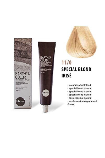 Bbcos Hair Pro Earthia Color Nathue Complex Permanent Hair Dye, 11/0 Very Lig...