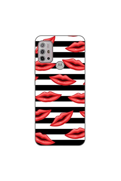 OEM Husa compatibila cu Motorola Moto G10, G30 Silicon Gel Tpu Model Striped ...