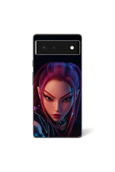 OEM Case compatible with Google Pixel 6 Silicone Gel Tpu Pattern KPop Demon H...