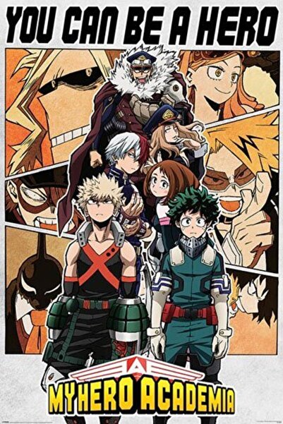 Pyramid International Αφίσα My Hero Academia Γίνε Ήρωας 61 x 91 εκ.