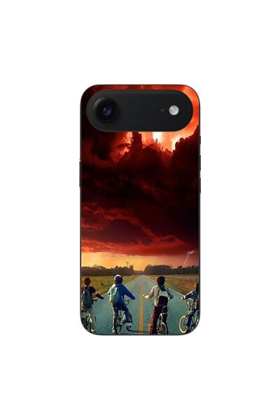 OEM Husa compatibila cu Apple iPhone Air Silicon Gel Tpu Model Stranger Thing...