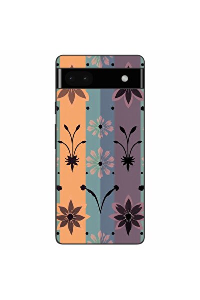 OEM Husa compatibila cu Google Pixel 6A Silicon Gel Tpu Model Vintage Decal F...