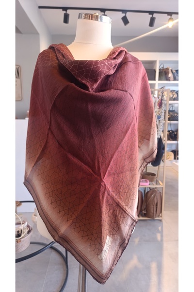 LA BOUTIQUE وشاح صيفي عضوي من سلسلة GÜZ SERİNLİĞİ