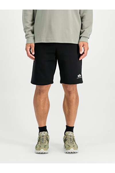 Alpha Industries Basic Short Small Logo Men's Black Shorts