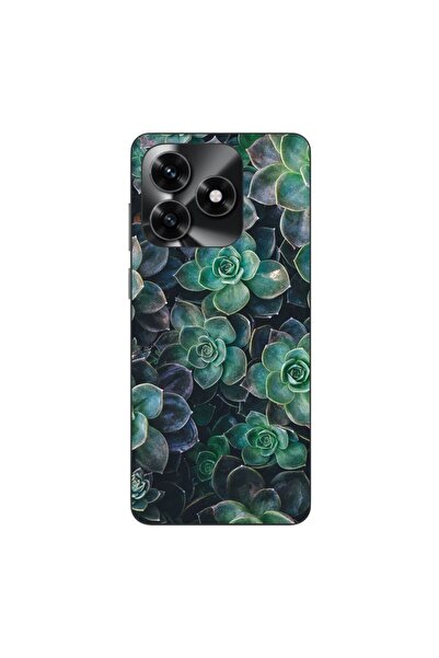 OEM Husa compatibila cu Honor X5c Plus Silicon Gel Tpu Model Flori de Stanca