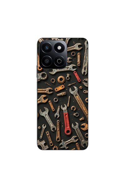 OEM Husa compatibila cu Honor 200 Smart Silicon Gel Tpu Model Mechanic Tools ...