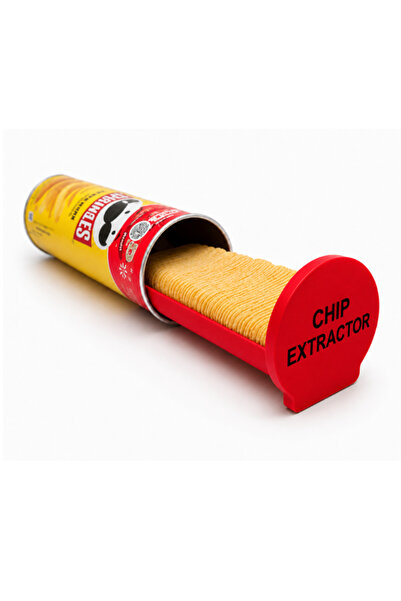 Lulu's Prints Tava glisanta pentru chipsuri compatibil cu tuburile Pringles, ...