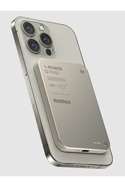 Momax 1-Power Q.Pass Qi2 Magnetic Wireless Power Bank 5000mAh