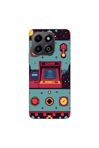 OEM Husa compatibila cu Honor X6b Silicon Gel Tpu Model Gamer Arcade Room