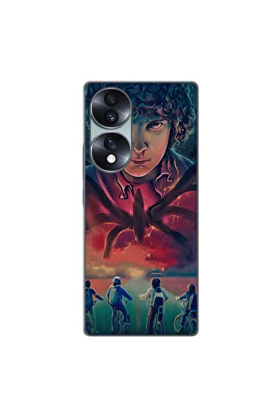 OEM Θήκη συμβατή με Honor 70 από σιλικόνη gel TPU με σχέδιο Stranger Things C...