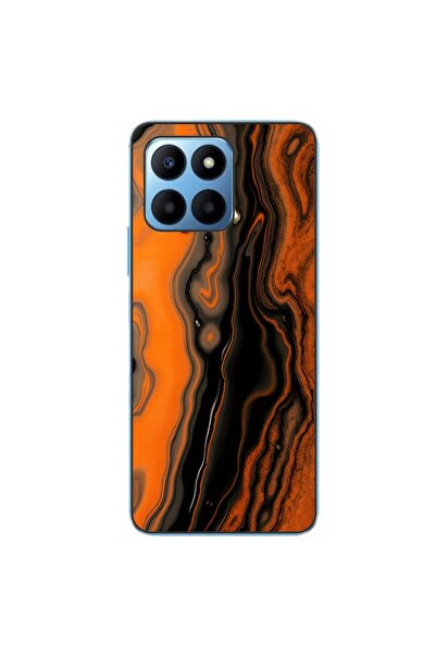 OEM Husa compatibila cu Honor 70 Lite Silicon Gel Tpu Model Metallic Lava Flo...