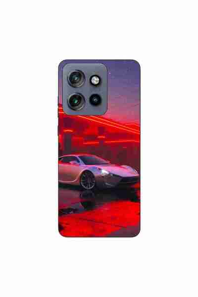 OEM Θήκη συμβατή με Motorola Edge 50 Neo Σιλικόνης Τζελ TPU Μοντέλο Future Car