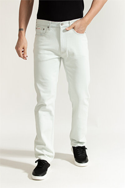 Calvin Klein Standard Straight Bl Erkek Jean Pantolon Mavi