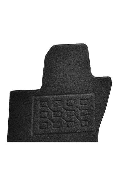 RapidAuto Covorase mocheta Jeep Compass (Mp) 2017- , Negru, set de 4 bucati
