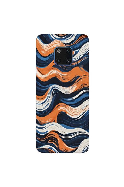 OEM Θήκη συμβατή με Huawei Mate 20 Pro Σιλικόνης TPU με Αφηρημένο Σχέδιο Πορτ...