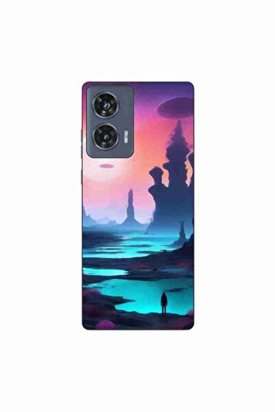 OEM Husa compatibila cu Motorola Edge 50 Fusion Silicon Gel Tpu Model Mystic ...