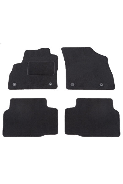 RapidAuto Velour carpet car mats Top Bottom Set OPEL ASTRA K, 10.2015-02.2022...